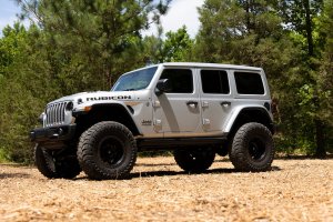 Jeep Wrangler Suspension Lift Kit - Front + Rear - Rough Country - 3.5 Inch Lift Kit | C/A Drop - '21-'23